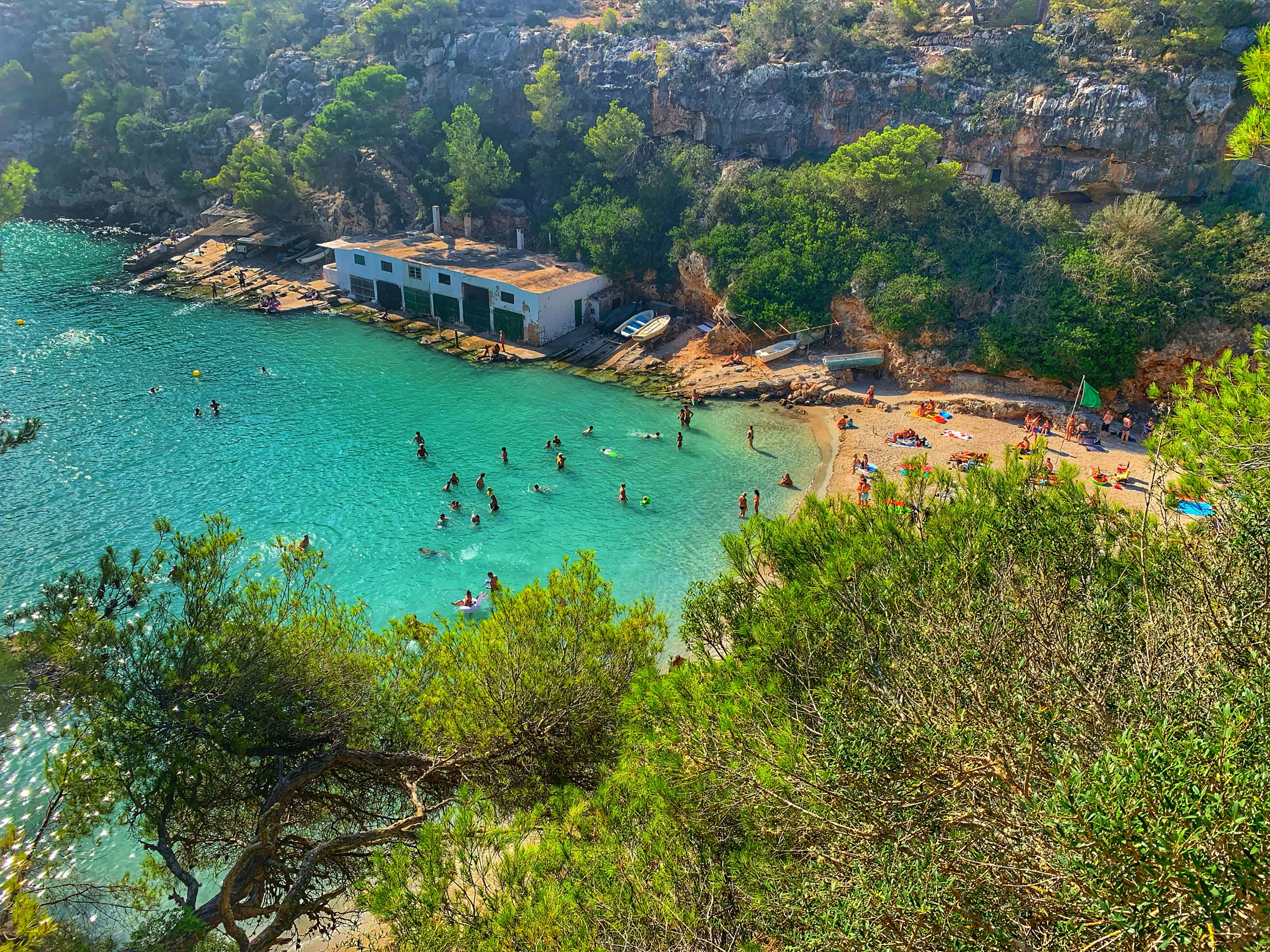 One of Mallorca's famous "calas"